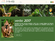 Tablet Screenshot of maninhas.com.br